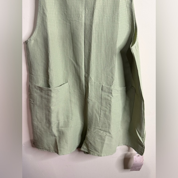 Emery Rose Elegant Sage Green Romper - Picture 3 of 5